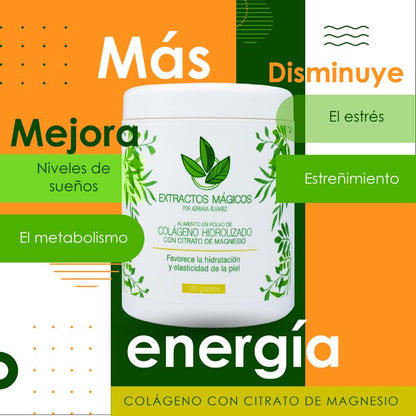 Colágeno con Citrato de Magnesio