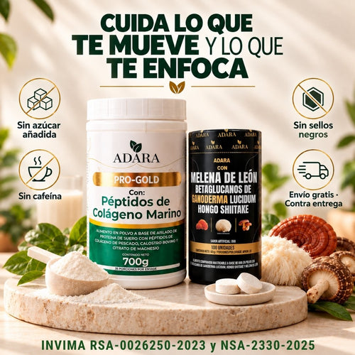 Kit Cuerpo + Mente | PRO GOLD + Melena de León