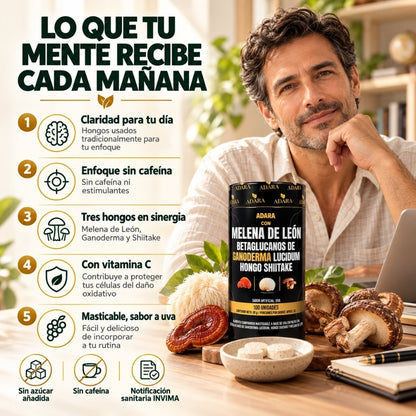 Kit Cuerpo + Mente | PRO GOLD + Melena de León